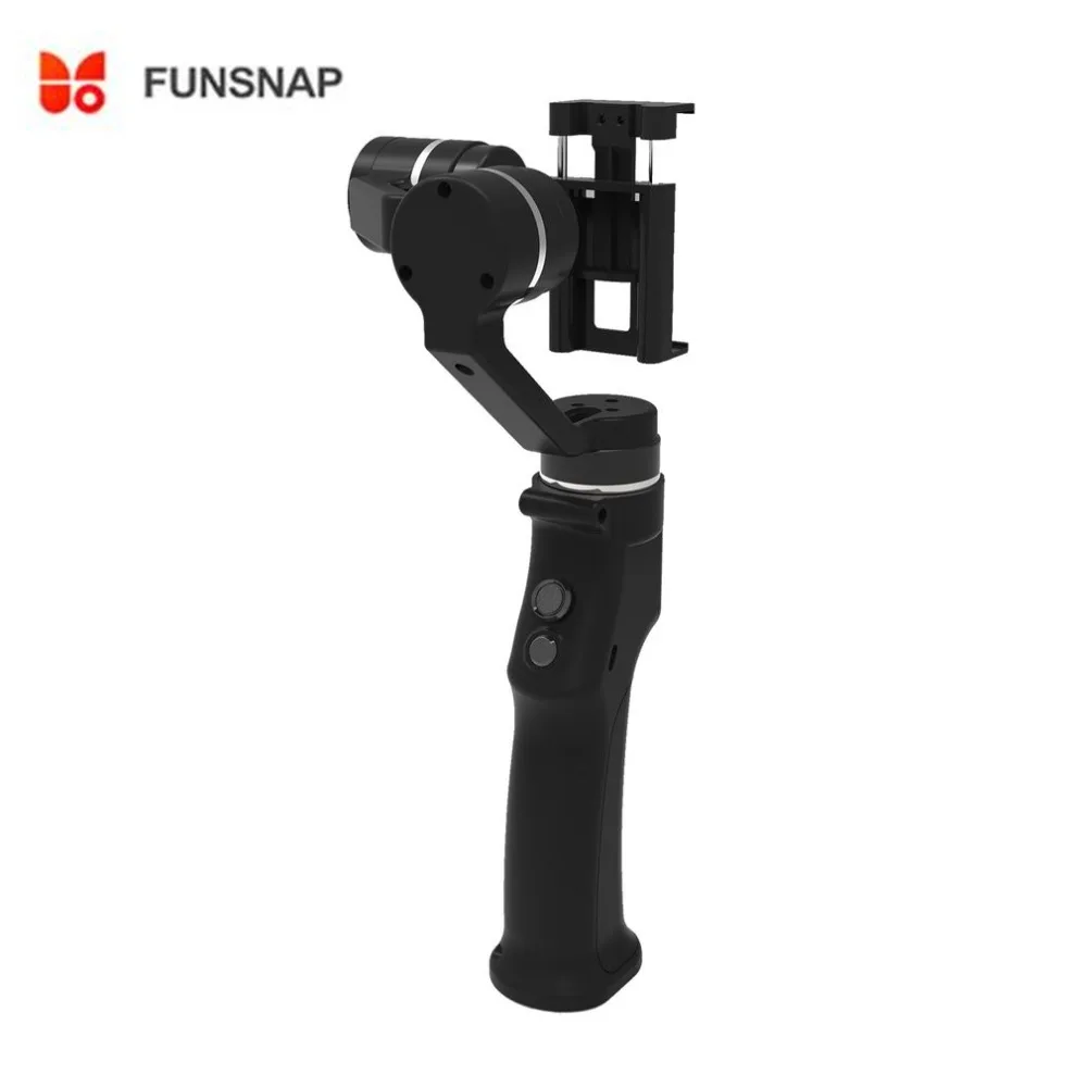 

Funsnap Capture 3-axis Smartphone Handle Gimbal Stabilizer steadicam for Smartphone iPhone X 8 VS Zhiyun Smooth 4 Feiyu Vimble 2