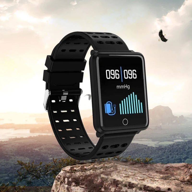 

Q9 IP67 Waterproof Smart Watch Heart Rate Sleep Blood Pressure Monitor Bracelet Sport Fitness Trakcer Men Women Smart Watch