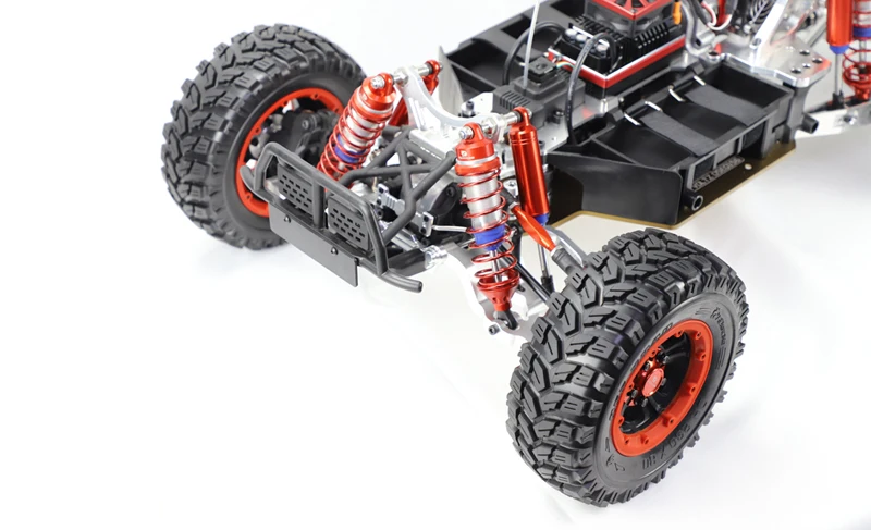 FIDdragon HammerVoltz Версия 8S 1/5 4WD электрический грузовик с запасным колесом