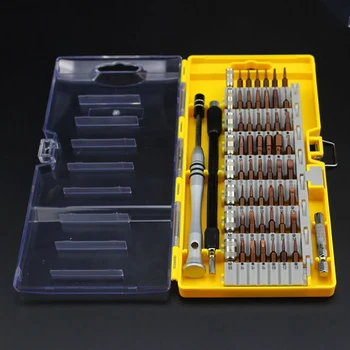 

Precision Tablet Compact Repair Maintenance With Case 60 in 1 Screwdriver Tool Kit Magnetic Screwdriver Set for Cell Phone