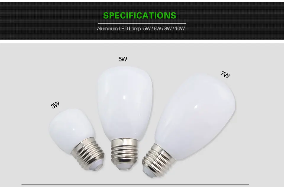 E27 Led Bulb Lampades led Light (11)