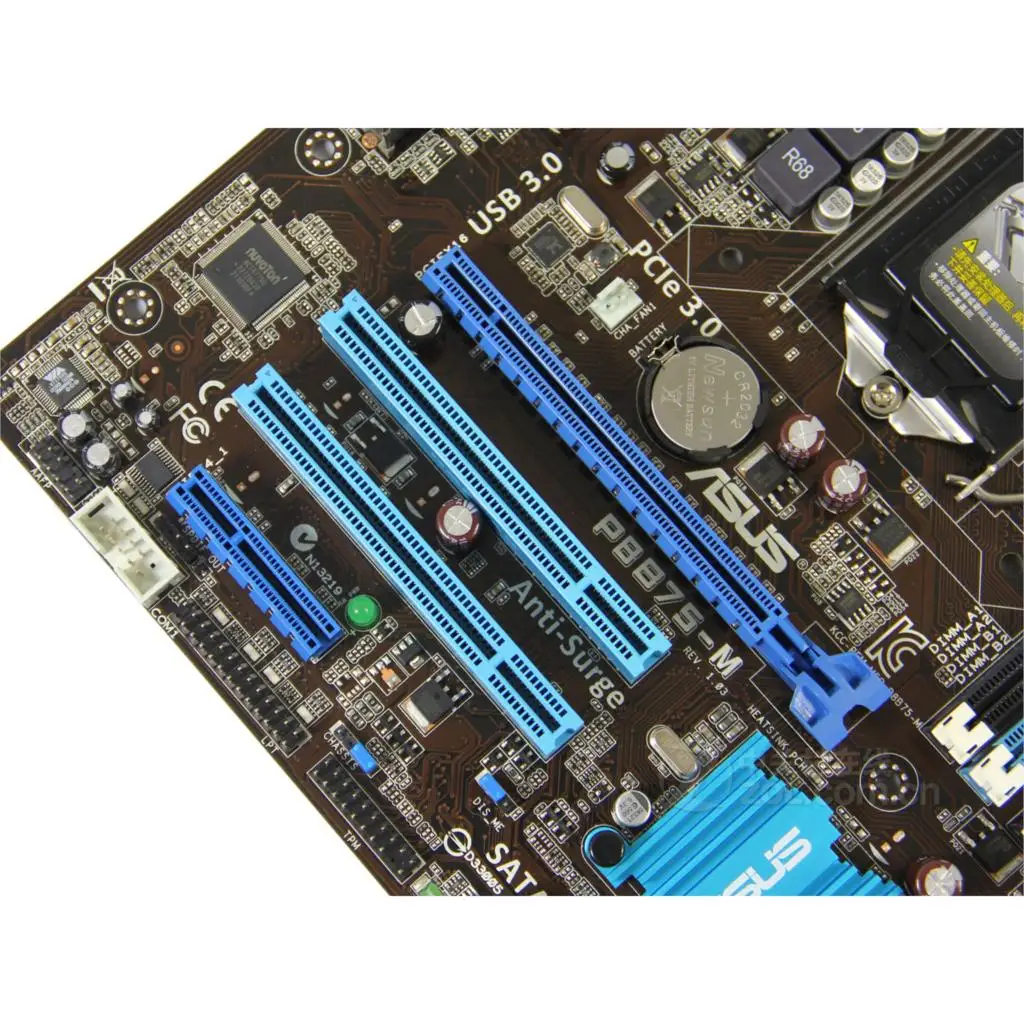 Материнская плата LGA 1155 ASUS P8B75 M P8B75M/CSM для Intel B75 DDR3 32 Гб M/CSM материнская uATX системная