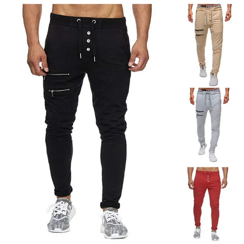 Brands Men Harem Joggers Pants Large Size 3XL Hip Hop Male Solid ...
