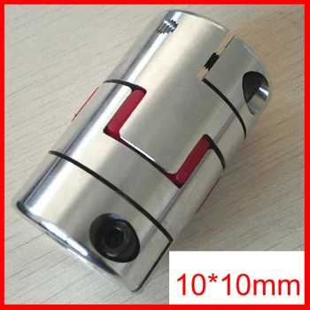 

10pcs/lot 10mm to 10mm Spider Shaft Coupling 10x10mm Jaw Flexible Coupling Plum Coupler Diameter 25mm Length 30mm (D25 L30)