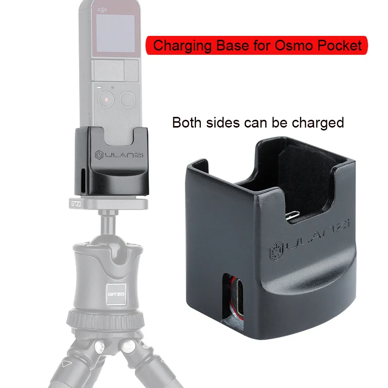 

Charging Base for Osmo Pocket with Expansion Board Module Base Holder Fixed Mount 1/4 Screw Osmo Pocket Accessories
