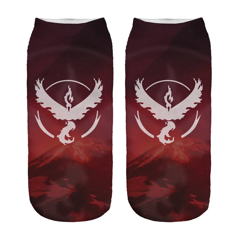 

Lower Price Women And Men POKEMON Cotton Socks Painting Art Socks Casual Short Socks Hosiery One Size for Adult Wear