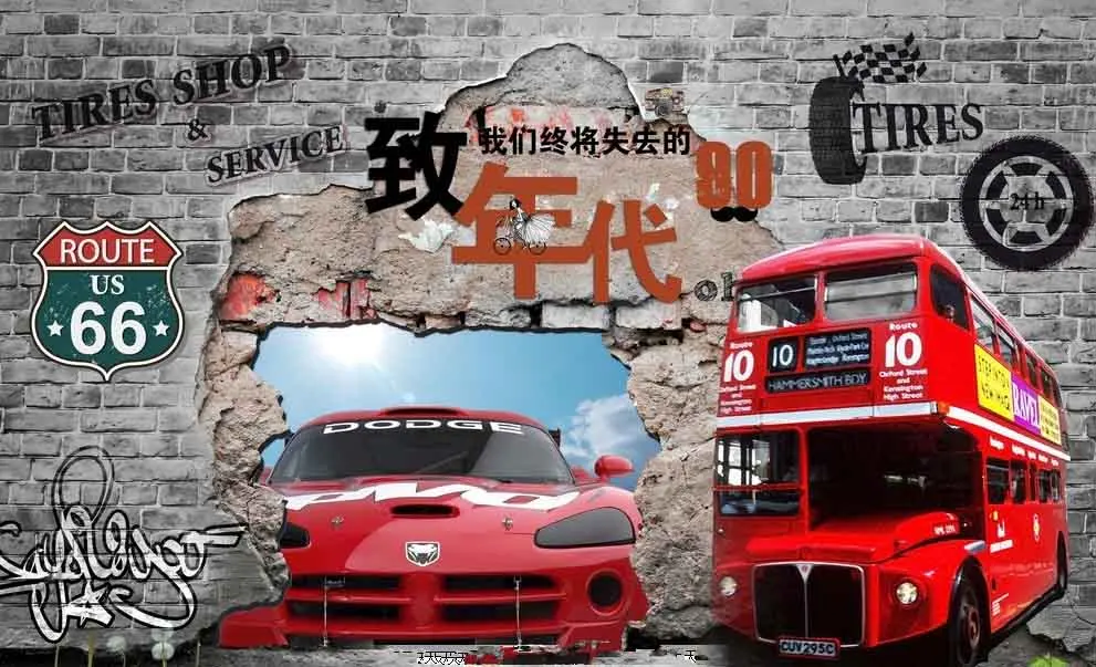 

SHENGYONGBAO Art Cloth Custom Photography Backdrops Prop Brick Wall Theme Photo Studio Background F19511-1023