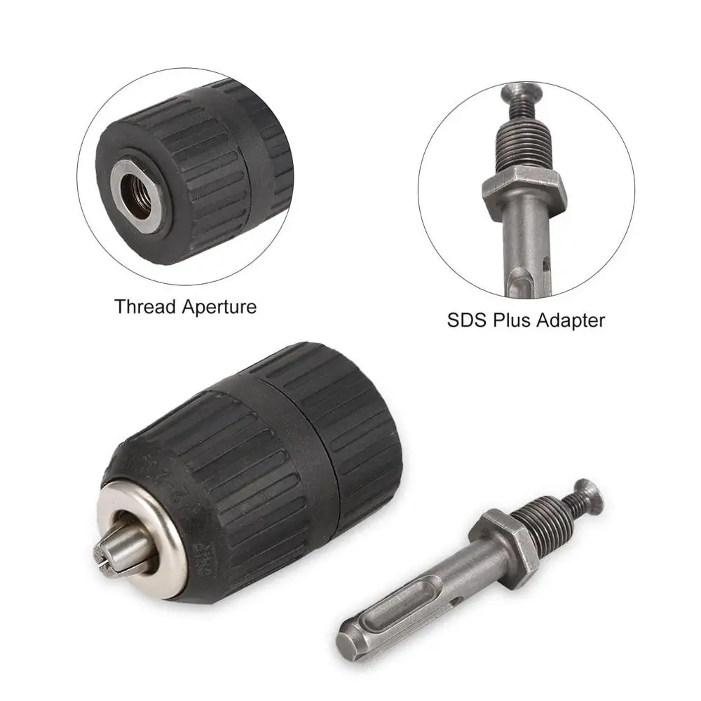 2 0 13 мм Keyless железная дрель Chunck 1/2 &quot20UNF и SDS Plus адаптер шатун для электрических