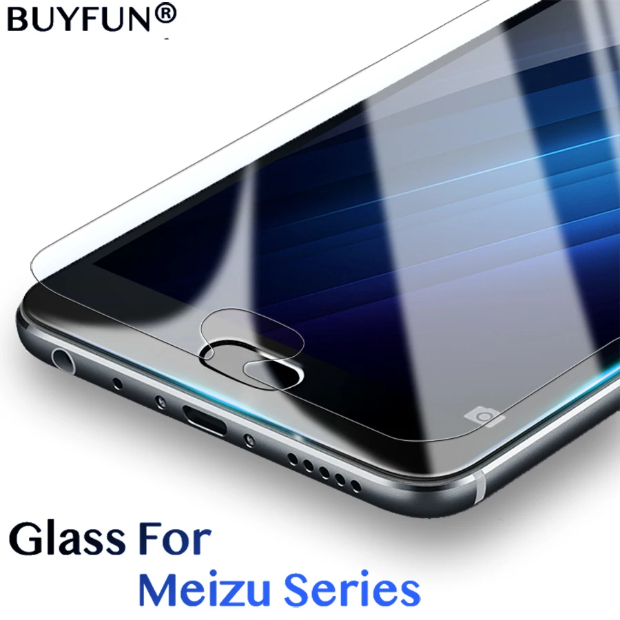 

Tempered Glass For Meizu M5 protective glass For Meizu M6 Note 5C M5 M3 M2 Note M3S MX4 MX5 Pro 5 Mini Screen Protection