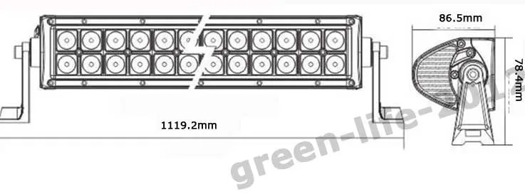 SPEVERT 27 Вт внедорожный потолочный луч Fanale Люси Diurne A Led рабочий свет фару Da Lavoro 12/24 В Led дальнего света Противотуманные фары автомобиля для индикаторы вождения