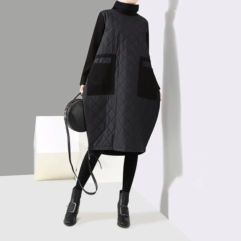 

women‘s parkas coats fem me printemps clothes 2019 jackets ladies plus large big size warm turtleneck thickening cotton padded