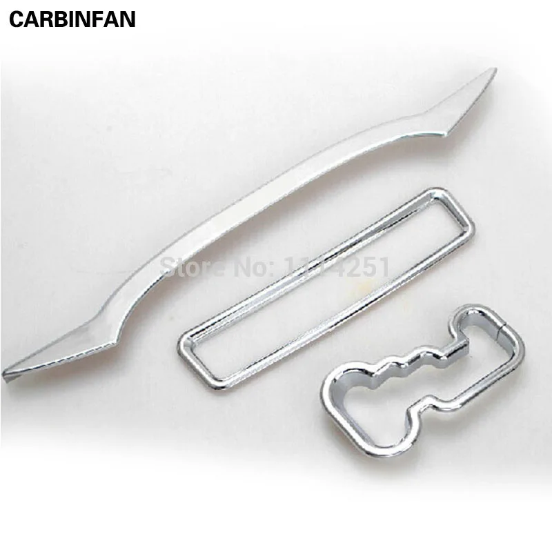 

Free shipping ABS Chrome Interior Trims Decoration Interior Accessories Kits Sticker For Jeep Patriot 2008 - 2015