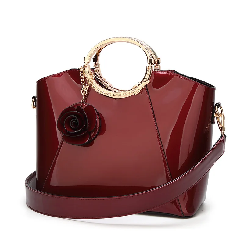 

Bright Surface Luxury High Quality Bags For Women Handbag 2018 Women Bag Leather Designer Handbag New Arrivals