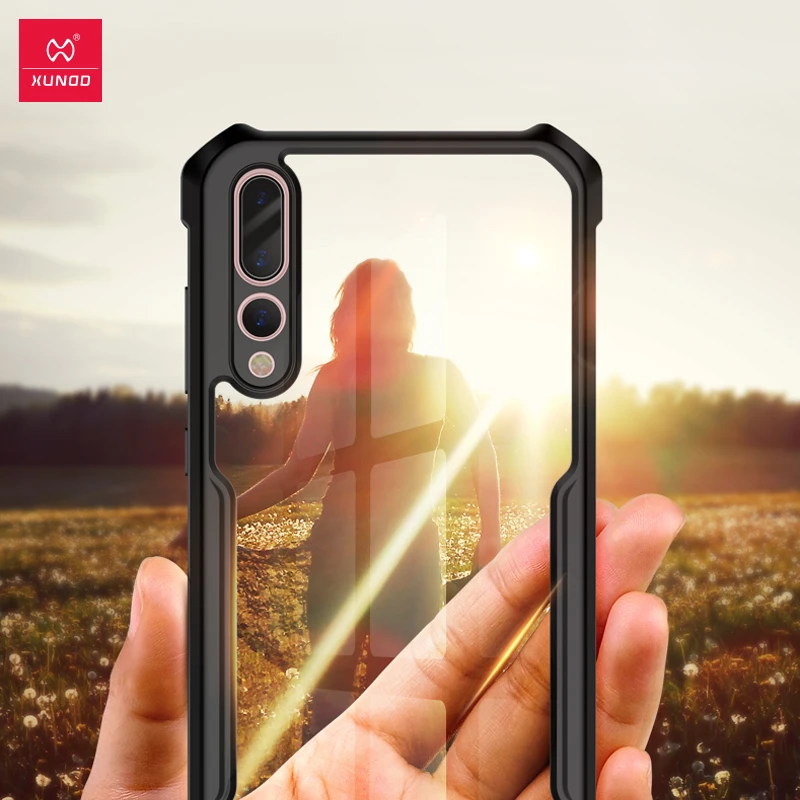 XUNDD анти-impaction защитный чехол для телефона huawei P20/P20 Pro модный прозрачный с