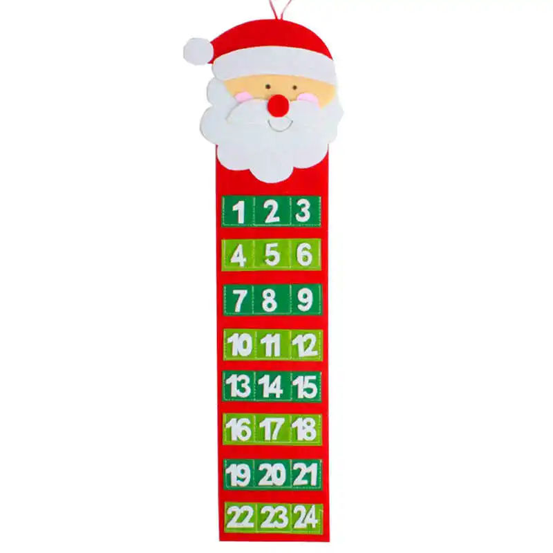Christmas Old Hairy Man Calendar Advent Countdown Calendar Wall Calendar #2o22 (3)