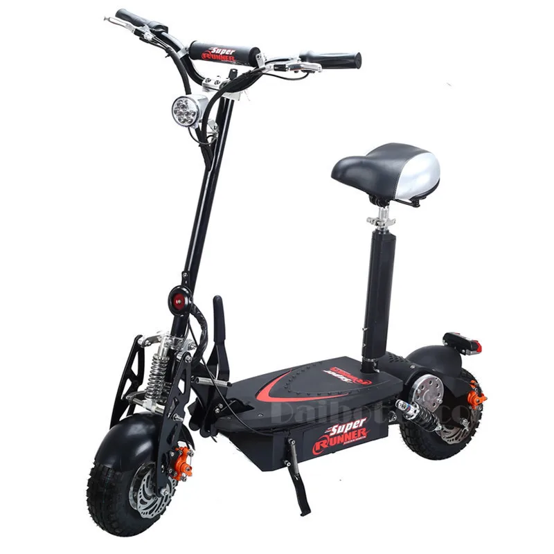 Sale Electric Scooter Adults 10 Inch 2 Wheels Electric Scooters 1500W 48V Folding Electric Off Road Skateboard 1