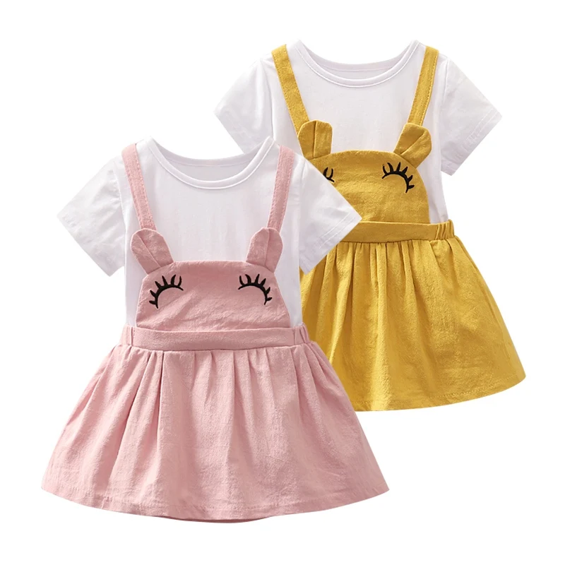 High Quality Baby Girls Summer Fashion Short Sleeve