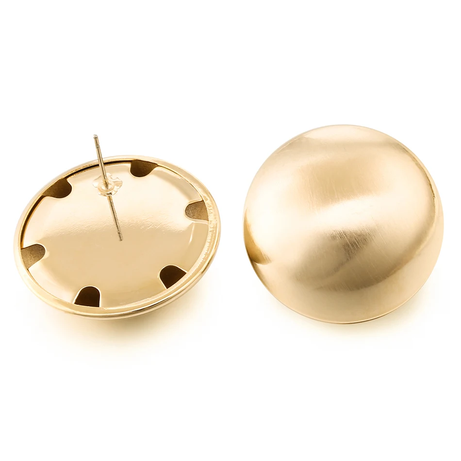 

Match-Right Trendy Earrings for Women/Statement/Round/Gold/SilverStud Earrings Female oorbellen brincos ZY013
