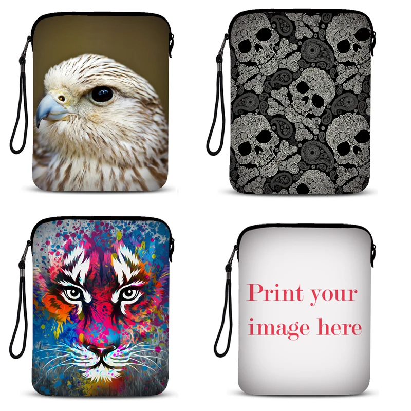

Custom design 9.7 inch Sleeve Pouch Bag Cover For Apple iPad Air 1 2 Pro case for iPad Mini 1 2 3 4 Protective Case for mipad