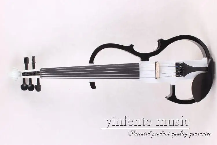 

16" new High quality Electric viola #8-4 white black color 5 strings