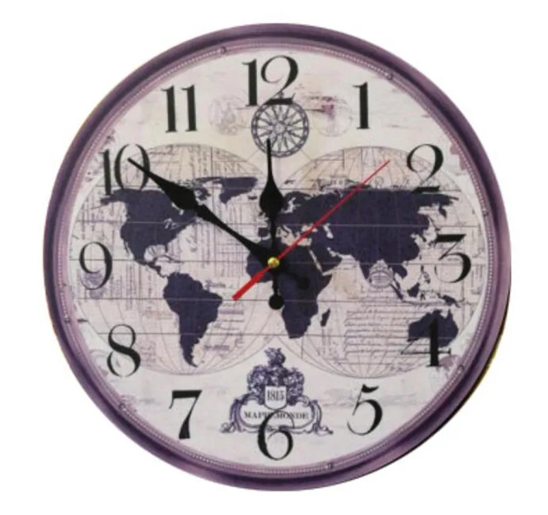 Us 2333 5 Off2018 World Map Large Decorative Wall Clock Modern Design Fashion Silent Meeting Room Wall Decor Clock Home Decoration Watch Wall In