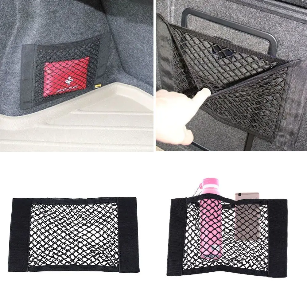 Buy 1Pcs Mesh Storage Bag Pocket Auto Car Rear Trunk