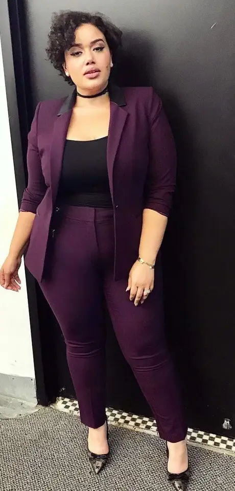 business formal plus size