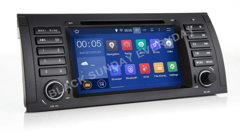 Sale IPS DSP 4G LTE Android 8.1 Car DVD PLAYER For BMW X5 E53 E39 GPS stereo audio navigation multimedia screen head unit OBD CAMERA 0