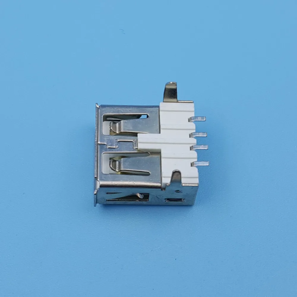 100 шт. usb type A 4Pin угловая розетка smt PCB Mount припой разъем|connector 2|connector 4pinconnector |