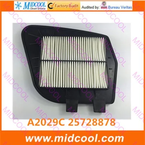 

Free shipping High qulality Air Filter cabin filter A2029C 25728878