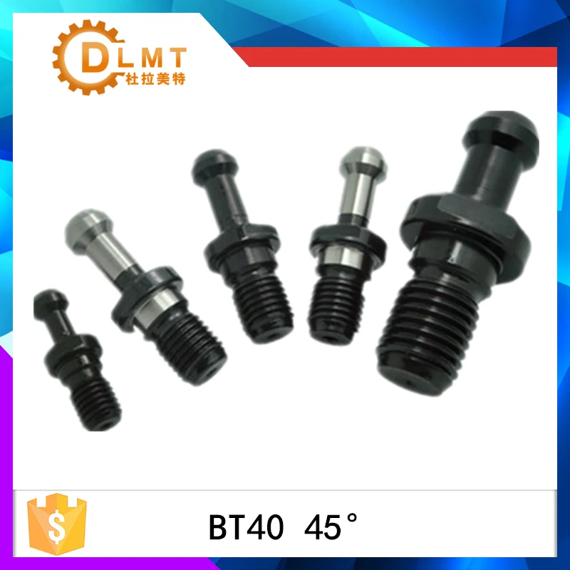 BT40 CNC Pull Stud CNC Milling Tool Holder45 Degree BT40 Pull Stud Retention Knob CNC Milling Tool Holder