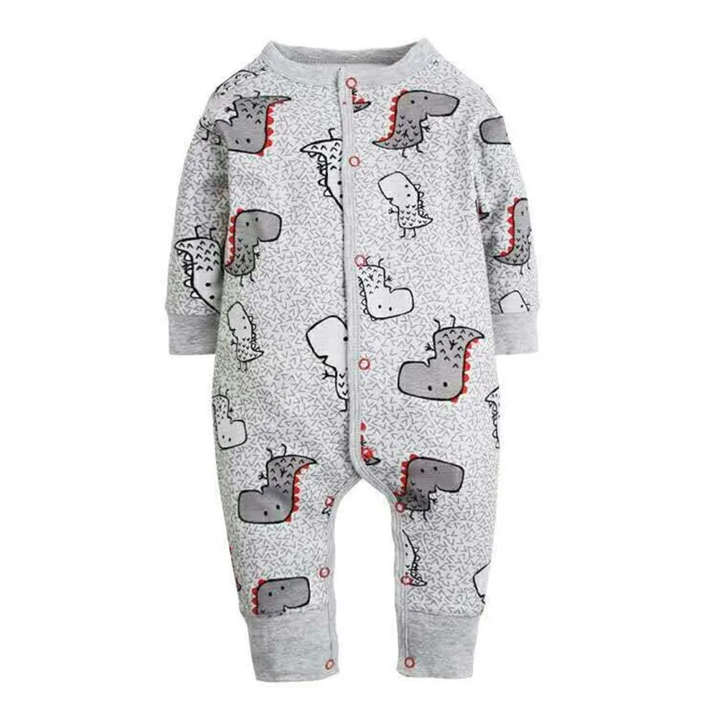 2017 New Fashion Newborn font b Baby b font Ropmer Cartoon Car Long Sleeve font b