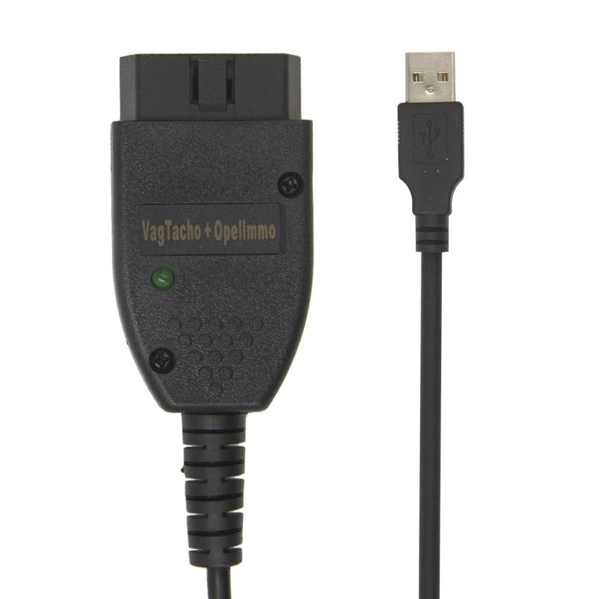Vag Tacho USB 3,01 для Opel Подушка безопасности Immo OBD OBD2 Диагностический кабель VAG 3,01 изменение пробега/считывание Pin Codel обновление ПО CD