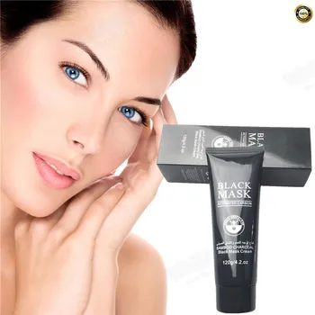

Wholesale Black Mask Deep Cleansing Face Mask Tearing Style Resist Oily Skin Strawberry Nose Acne Remover Black Head Mud Mask
