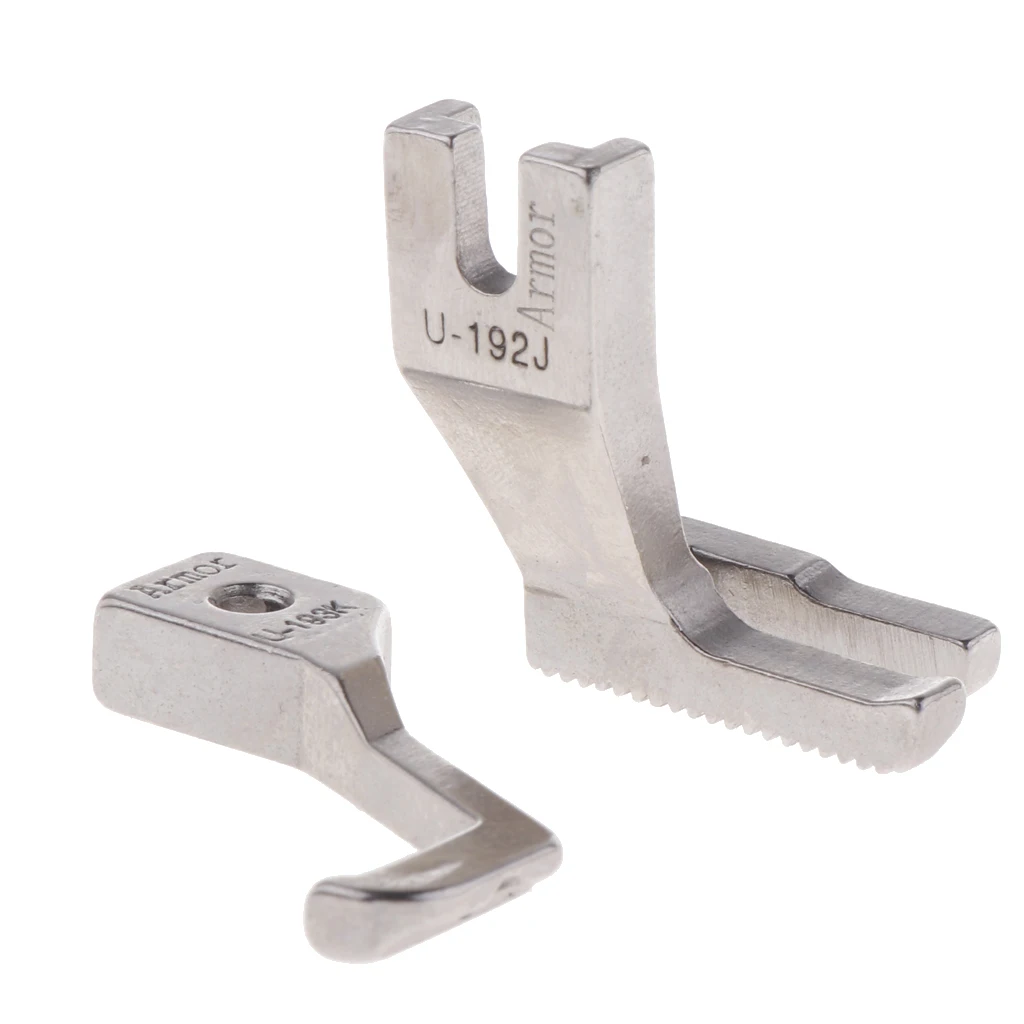 Industrial Sewing Machine Walking Piping & Welting Zipper Feet Set U192 U193