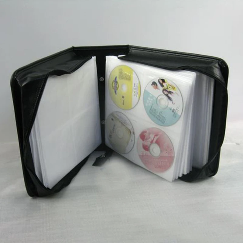 Ymjywl высокое ёмкость кожа бизнес CD Box утолщение DVD сумка Чехол Органайзер для дома или автомобиля хранения 400 шт. CD
