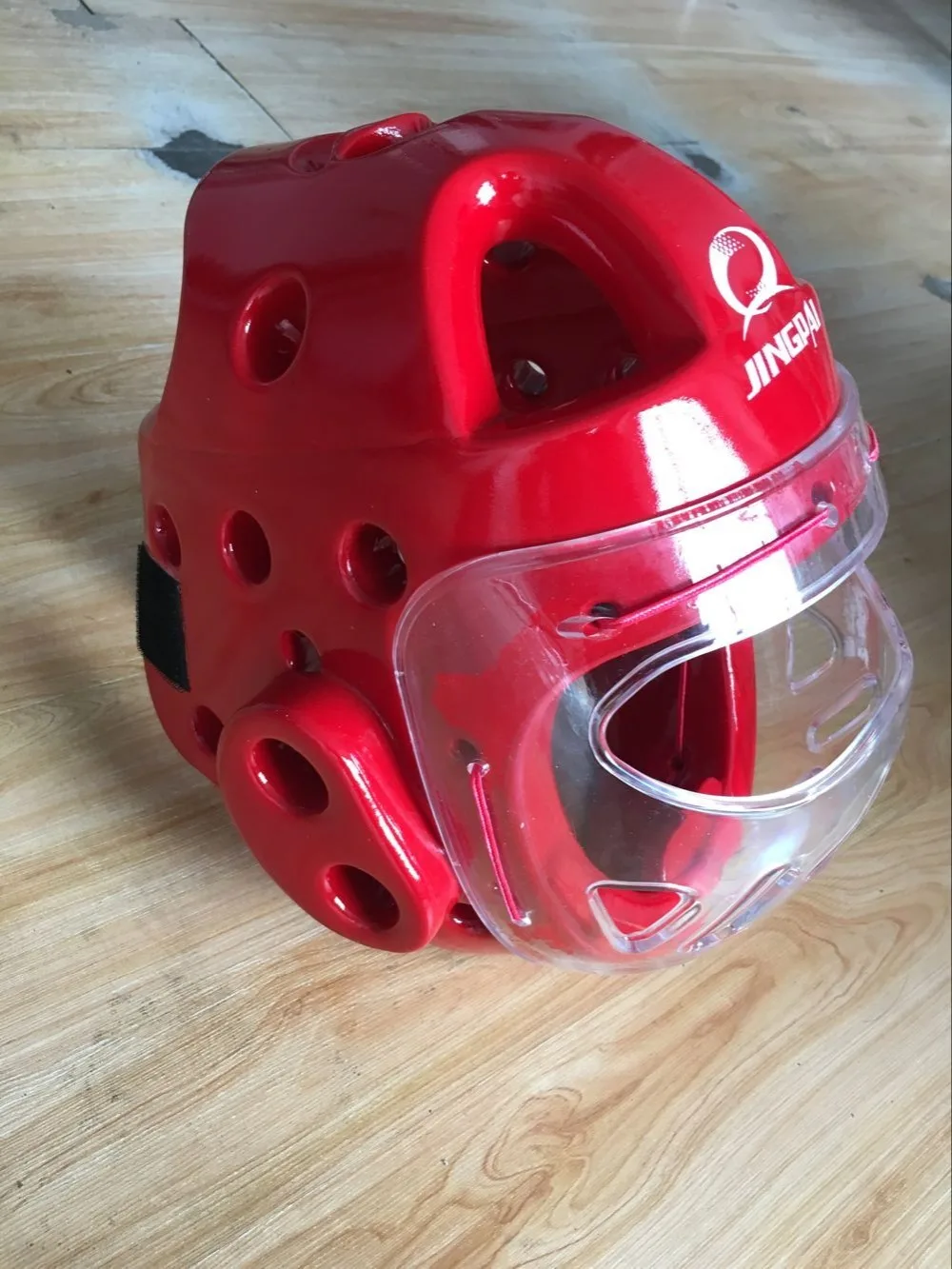 Double Layered Sparring Head Gear Helmet Guard Protecter Karate TKD Martial Arts