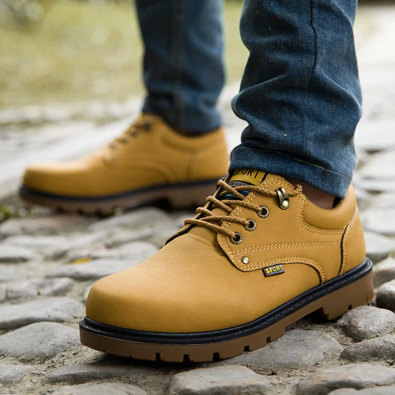 2016 New England Outdoor Work BOOTS Mens Boots Martin Waterproof Quality Fashion Ankle Boots Casual Snow