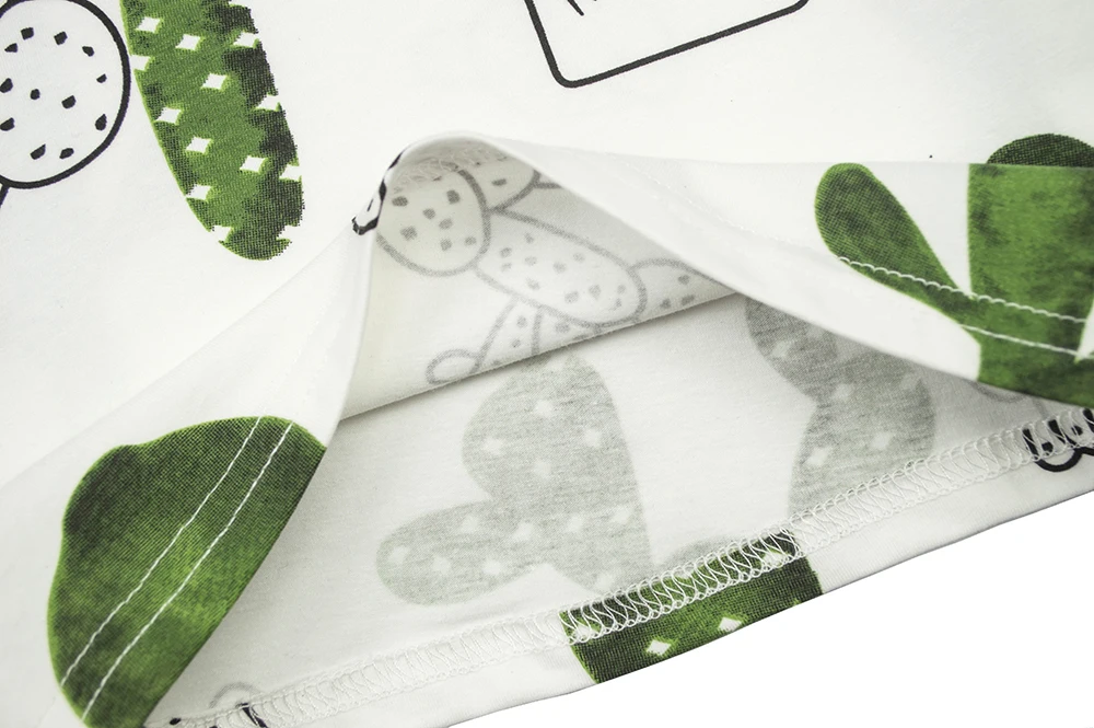 Cielarko Boys T-Shirt Kids Basic T Shirts Cartoon Cactus Top Tees Children Sport Clothing Baby Boy Design Shirts for 3-8 Years