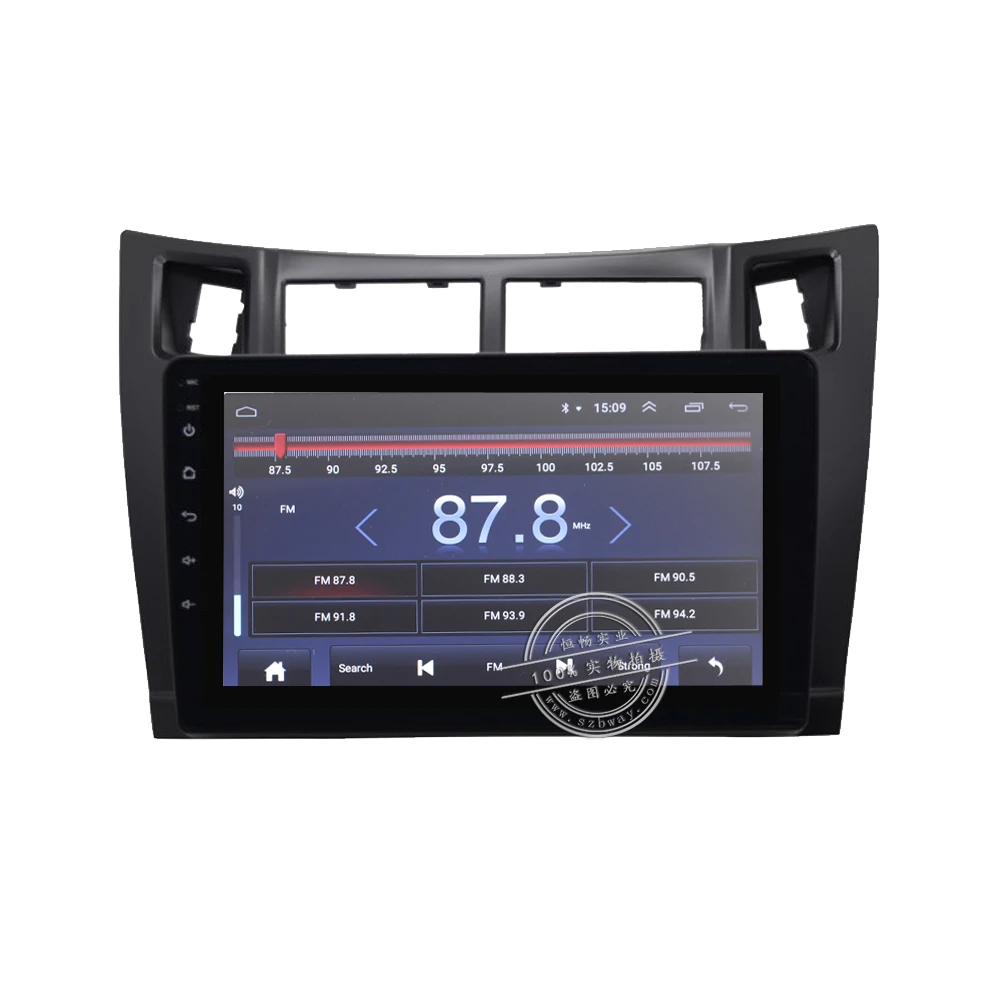 Discount HANG XIAN 9" Quadcore Android 8.1 Car radio Stereo for Toyota Yaris 2008-2011 car dvd player GPS navi car multimedia wifi 2