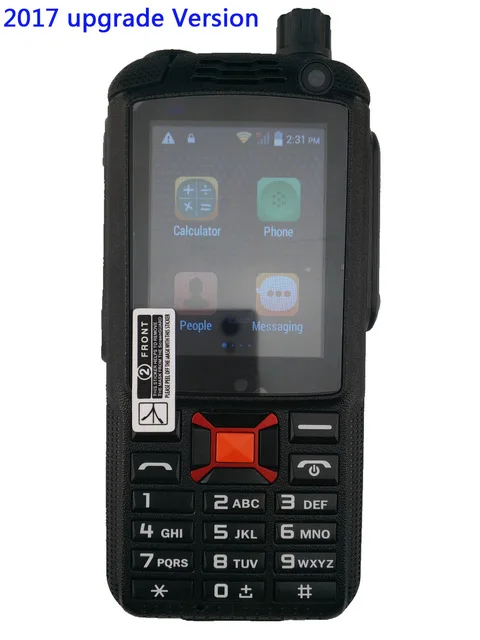 Sim карта портативная рация 3g Водонепроницаемая SOS обновленная F22 Plus Android WCDMA gps Сеть