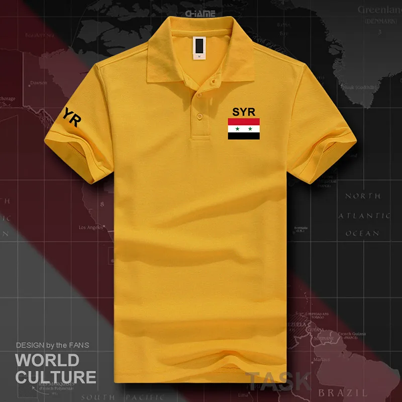 Рубашки поло для мужчин с коротким рукавом, белые бренды, с принтом для страны, хлопок, Национальный флаг, арабский флаг - Цвет: polo-daisy