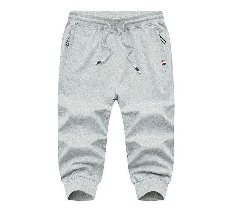 Mwxsd летние мужские повседневные jogger х/б мужские шорты до колена Дышащие Короткие мужские брюки с эластичной талией мужские трусы