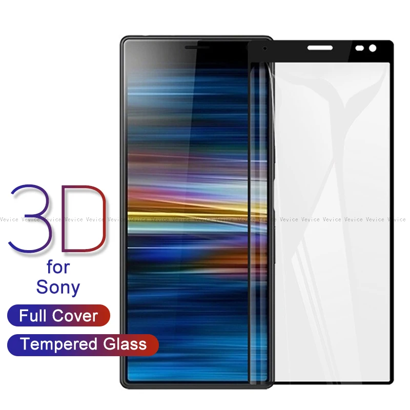 Полное покрытие закаленное стекло для sony Xperia L3 XZ4 XA3 Защита экрана для sony 10 1 L3 I3312 I4312 I4332 I3322 защитное стекло