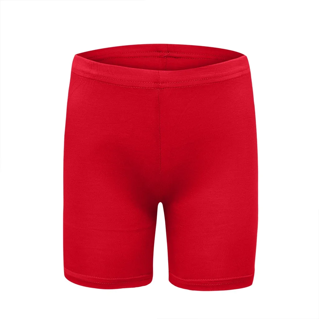 Baby Shorts Girls Summer Dance Shorts Girls Bike Short Breathable And kids Safety Pants Discontinued no stock, please do not buy - Цвет: Wine Red