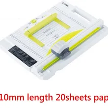 Ручной поворотный резак для бумаги триммер 310 мм 20 листов бумаги резки и перфорации двойной функции дизайн