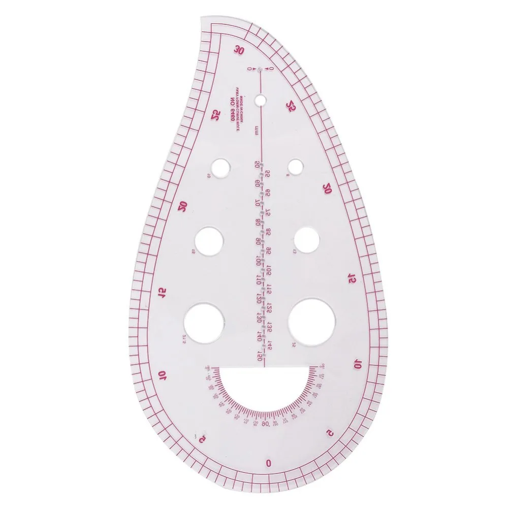 Soft Sewing Tools Sew French Curve Metric Shaped Ruler Measure For Sewing Dressmaking Pattern Design Bendable Drawing Template