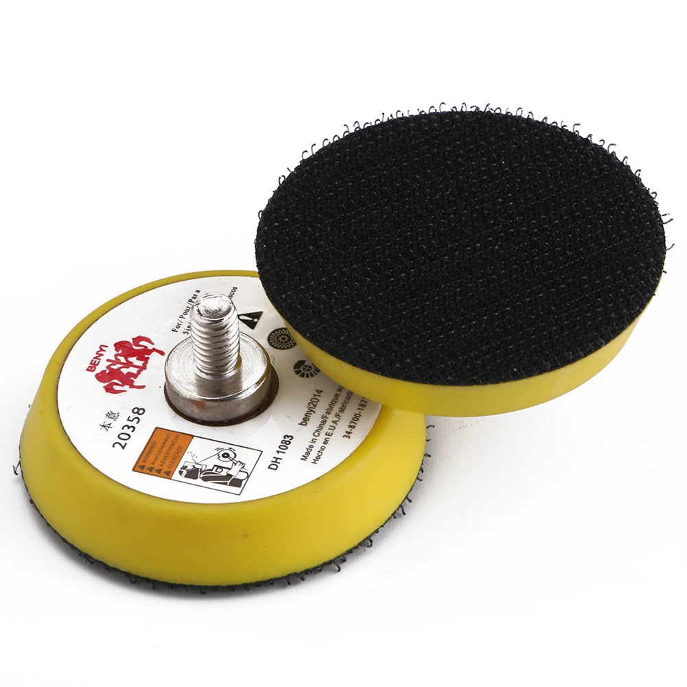 2 inch Polishing Sander Backer Plate Napping Hook Loop Sanding Disc Pad 50mm