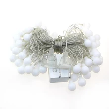 10 м 50 Led гирлянда Рождественская елка Гирлянда Декоративный Рождественский шар Светодиодная занавеска Navidad сказочные огни праздник