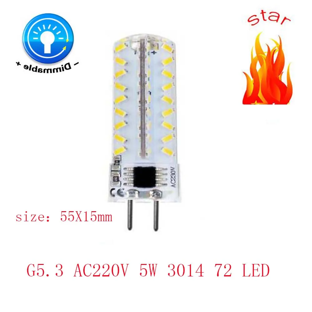 Gu5.3 220v 3014 32 72 smd led g5.3 220v с украшением в виде кристаллов светильник люстра-прожектор лампы 220v gy6.35 led 220v g5.3 COB